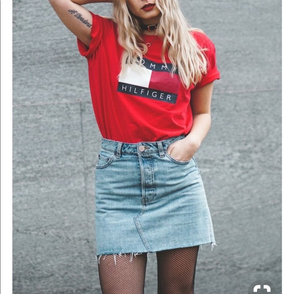 Tommy Hilfiger Dresses & Skirts - Tommy Hilfiger Vintage denim skirt